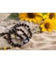 Amber teething bracelet - Gemstone - aquamarine gemstone